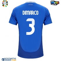 Moški Nogometni dresi Italija Federico Dimarco #3 Domači EP 2024 Kratek Rokav